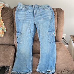 Aeropostale Light Blue Straight Leg Jeans
